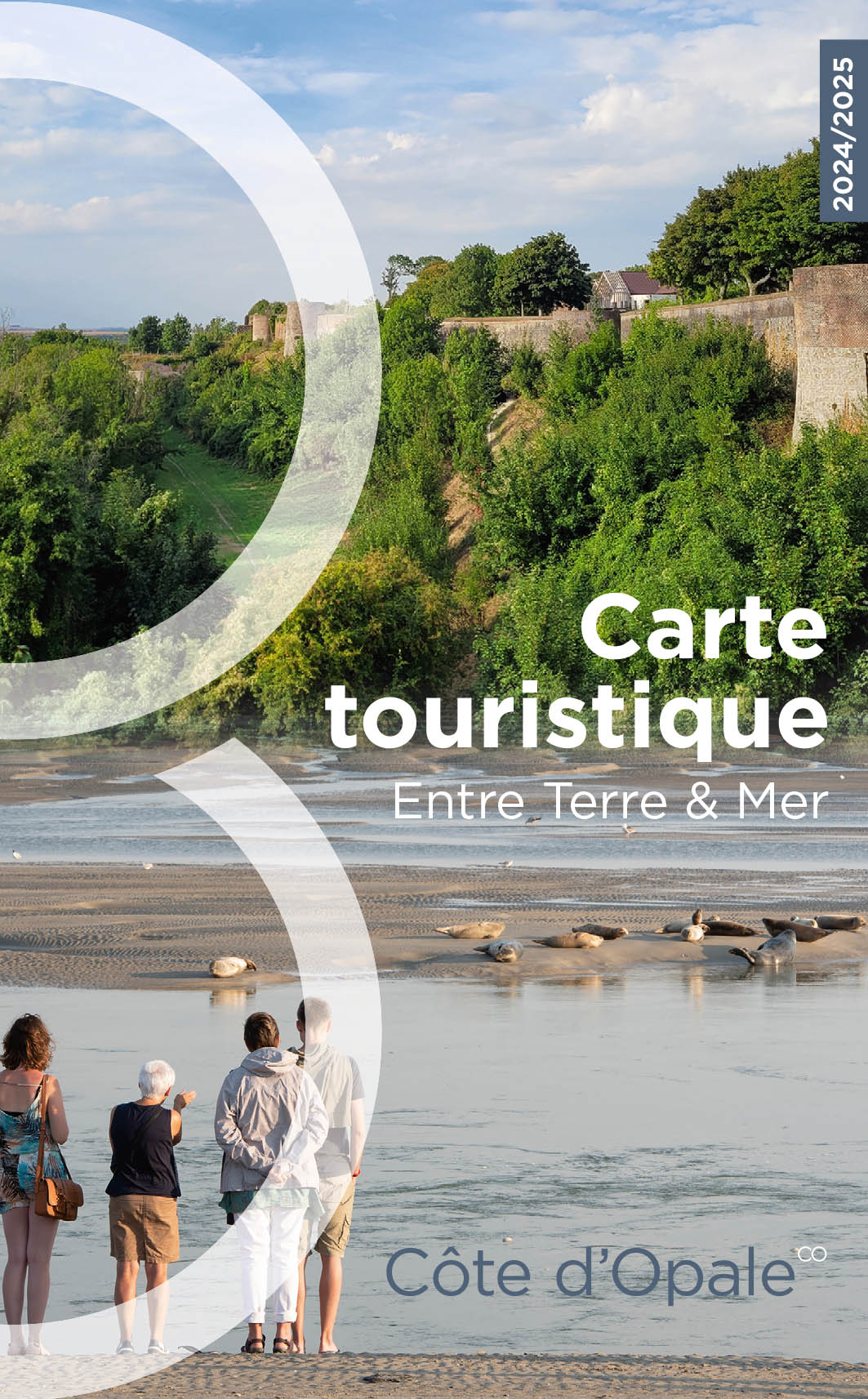 Carte Touristique – Destination Côte d’Opale « Entre Terre et Mer »